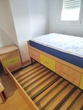 CAMA NIDO CON CAJONES AMPLIOS Y ESCRITORIO