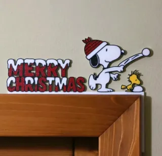 Decorazione Snoopy Natale Peanuts