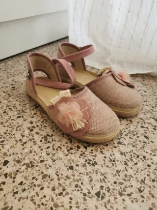 Alpargatas T27 Rosas Flores