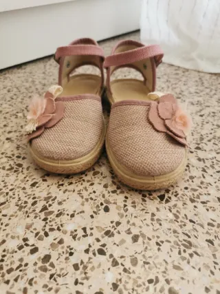 Alpargatas T27 Rosas Flores