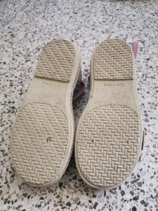 Alpargatas T27 Rosas Flores