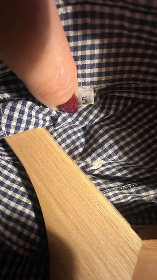 Camisa cuadros Prieto Peretti azul y blanco