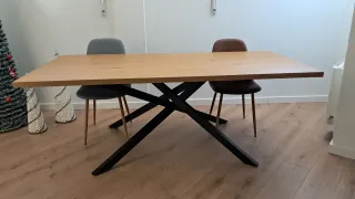 Mesa de comedor madera 200x95