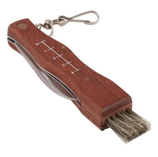 Coltello Pieghevole Micologia Bushcraft EDC NUOVO