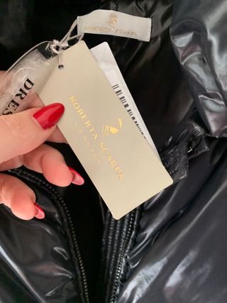 Piumino donna nuovo nero