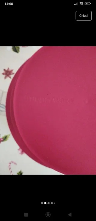 Tris ciotole Tupperware