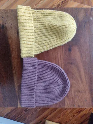 Gorras tejidas (2 unidades x 7€)