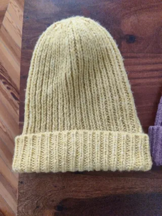 Gorras tejidas (2 unidades x 7€)