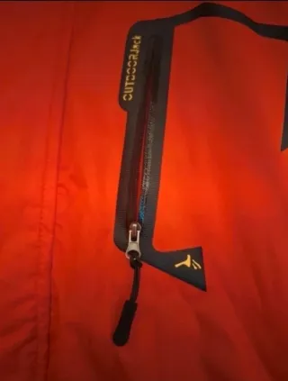 Chaqueta Invierno Hombre Talla L-XL Roja/Gris