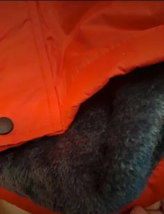 Chaqueta Invierno Hombre Talla L-XL Roja/Gris