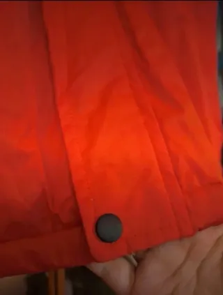 Chaqueta Invierno Hombre Talla L-XL Roja/Gris