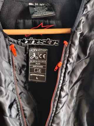 Chaqueta Alpinestars T-Jaws V3 Waterproof Talla L