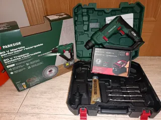 Parkside Martillo Percutor Completo Nuevo