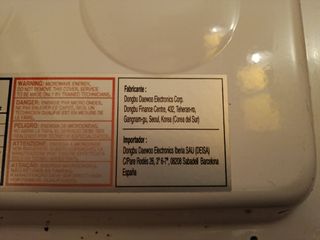 Microondas Daewoo Blanco