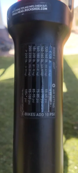 Suspensión delantera RockShox 35 150mm