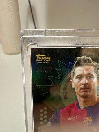 Carta Firmada Robert Lewandowski 1/99