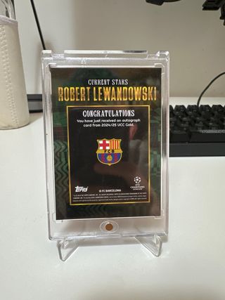 Carta Firmada Robert Lewandowski 1/99