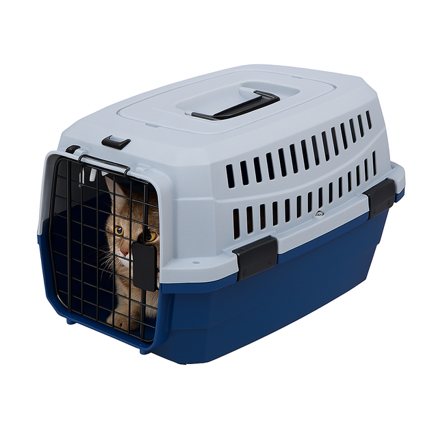 Transportín Mascotas Portátil con Asas