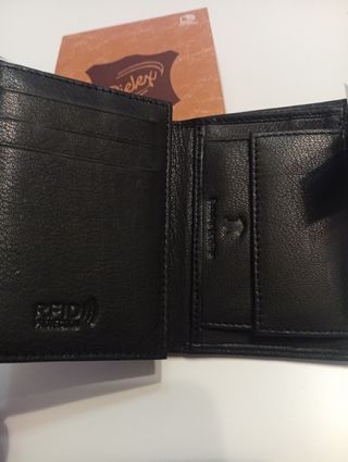 Billetera Calvin Klein Piel Certificada Negra