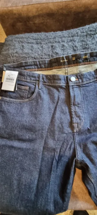 Pantalón vaquero Massimo Dutti azul talla 52