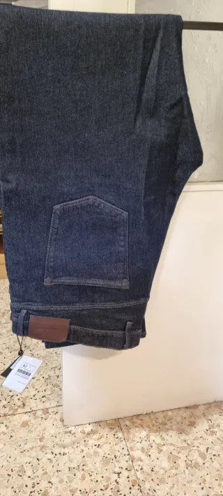 Pantalón vaquero Massimo Dutti azul talla 52