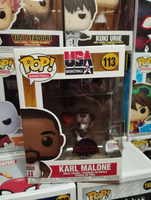 Funko Pop! Karl Malone USA Basketball 113