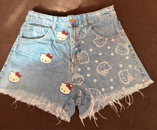 Shorts vaqueros Hello Kitty