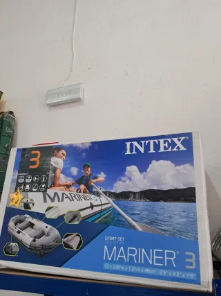 Barca hinchable Mariner 3 con 2 remos