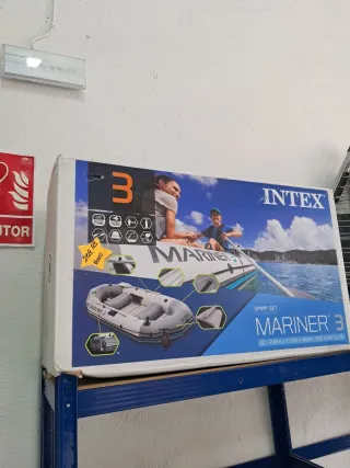 Barca hinchable Mariner 3 con 2 remos