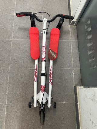 Patinete Ride Trike Doble Plegable.