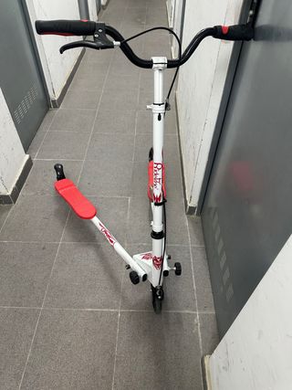 Patinete Ride Trike Doble Plegable.