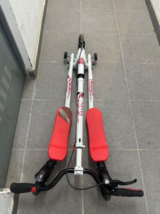 Patinete Ride Trike Doble Plegable.