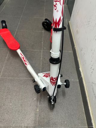 Patinete Ride Trike Doble Plegable.