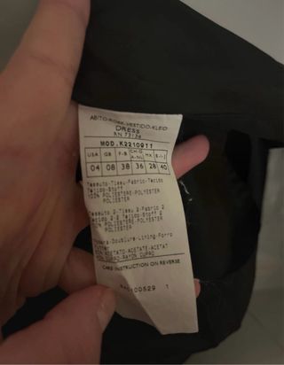 Abito Max&Co nero e bianco