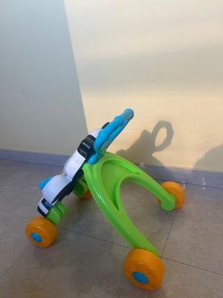 Andador bebé cebra musical