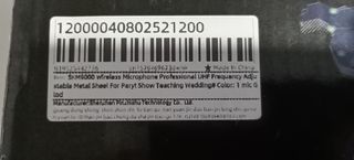 Micrófono inalámbrico SKM9000 (UHF 610.50-669.50)