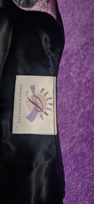 Chaleco Vintage Brillos Talla 42