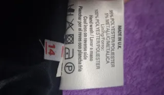 Chaleco Vintage Brillos Talla 42