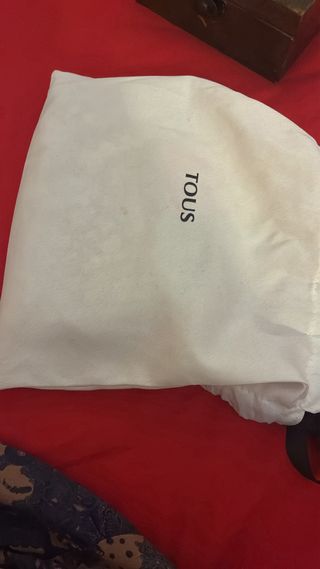 Cartera Tous Beige y Rosa