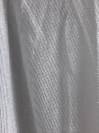 Camiseta plateada Valentina Talla M