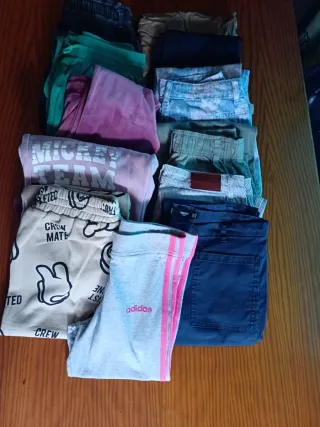 Lote pantalones niña Talla S