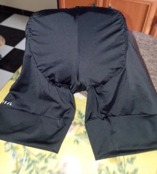 Culote ciclismo unisex con protección