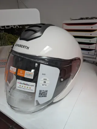 2 Cascos de Moto Schuberth Negro/Blanco