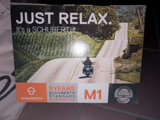 2 Cascos de Moto Schuberth Negro/Blanco