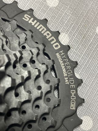 Cassette Shimano 8v HG31-8 Megarange 34T