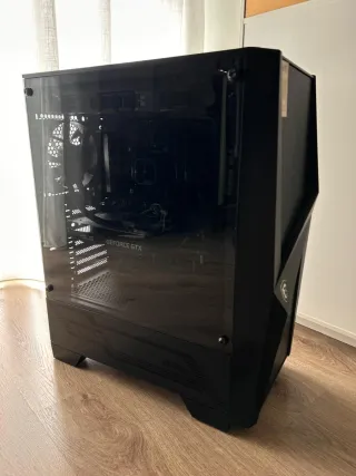 PC Ordenador Gaming Negro