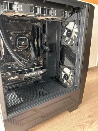 PC Ordenador Gaming Negro