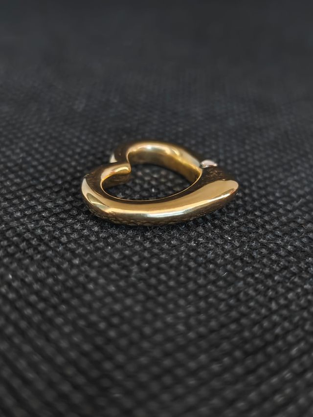 Colgante oro 18k forma corazón 051-03-00471