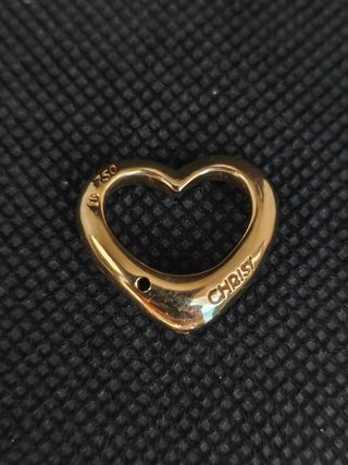 Colgante oro 18k forma corazón 051-03-00471