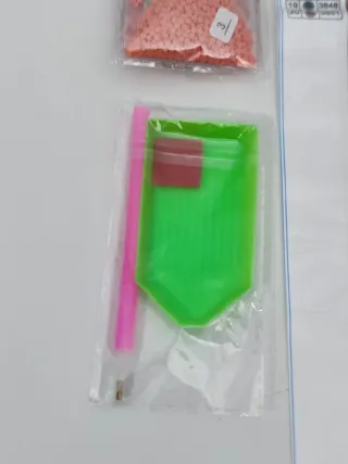 Kit Pintura Diamante Ancla y Rosas 30x40cm